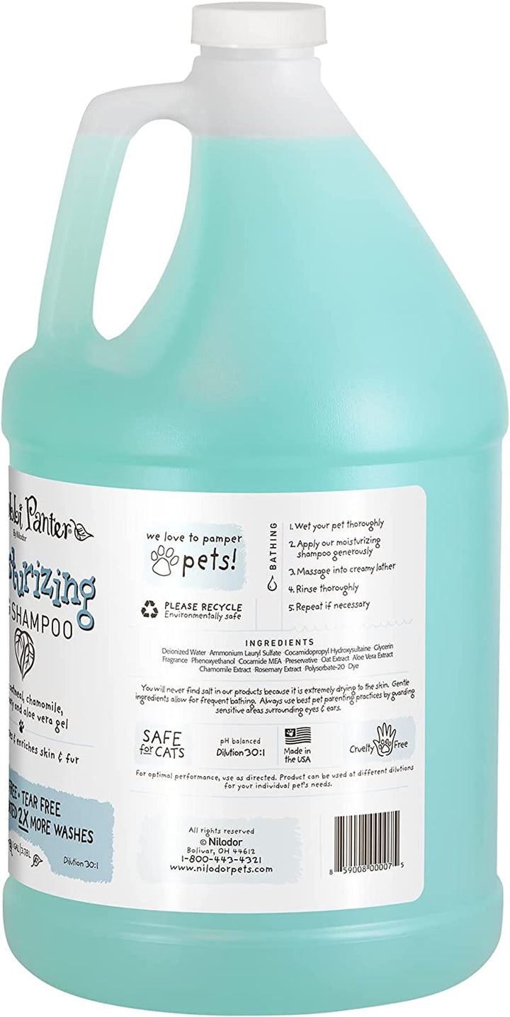 Natural Moisturizing Dog Shampoo, 1-Gallon