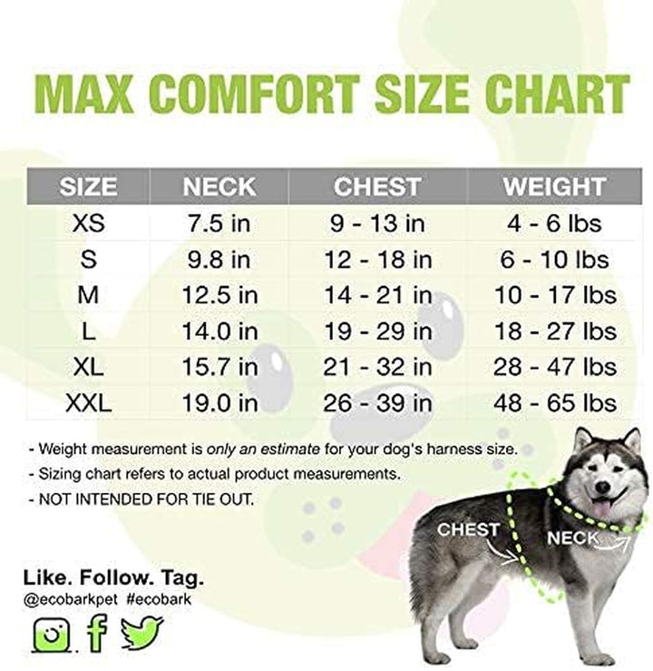 Dog Harness - Eco-Friendly Max Comfort Harnesses - Luxurious Soft Mesh Halter - over the Head Harness Vest- No Pull and No Choke for Puppy, Toy Breeds & Small Dogs (Medium, Purple)